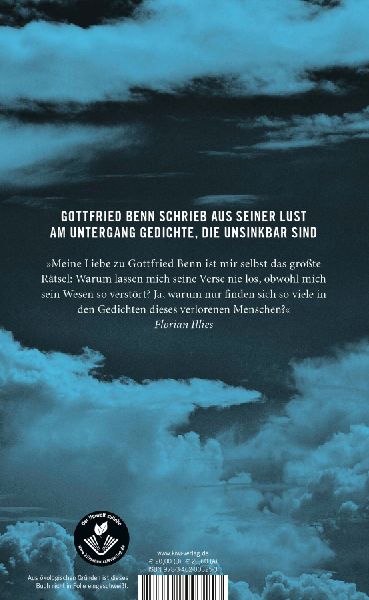 Florian Illies über Gottfried Benn 