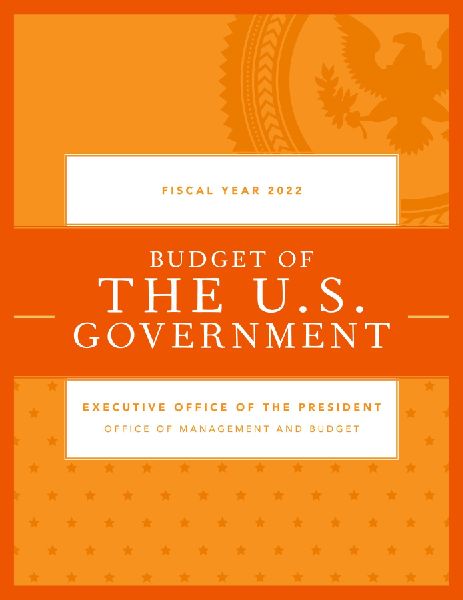 Budget of the U.S. Government, Fiscal Year 2022