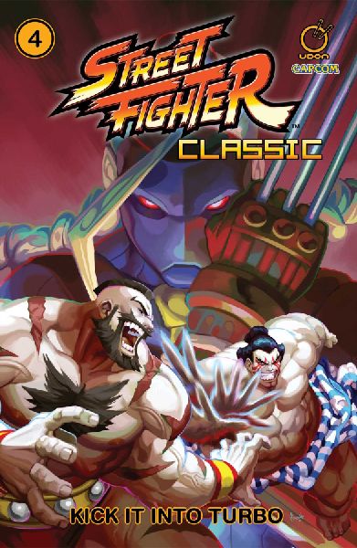 Street Fighter Classic Paperback Volume 4: Kick It Into Turbo