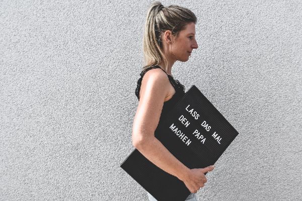 Die Frau fürs Leben ist nicht das Mädchen für alles! 