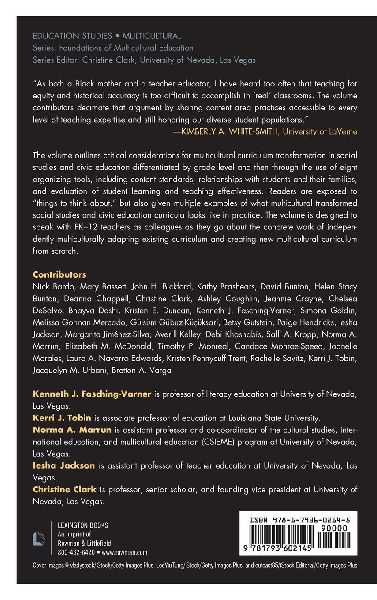 Multicultural Curriculum Transformation in Social Studies and Civic Education 