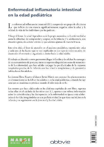 Enfermedad inflamatoria intestinal en la edad pediátrica 