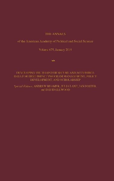 The ANNALS of the American Academy of Political and Social Sci...