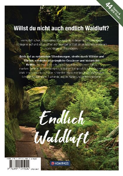 KOMPASS Endlich Waldluft - Sächsische Schweiz 