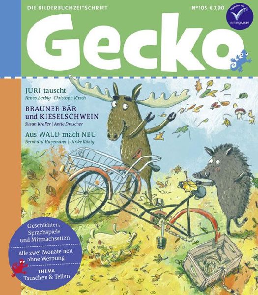 Gecko Kinderzeitschrift Band 105
