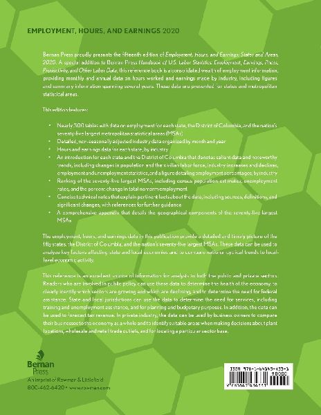 Employment, Hours, and Earnings 2020 