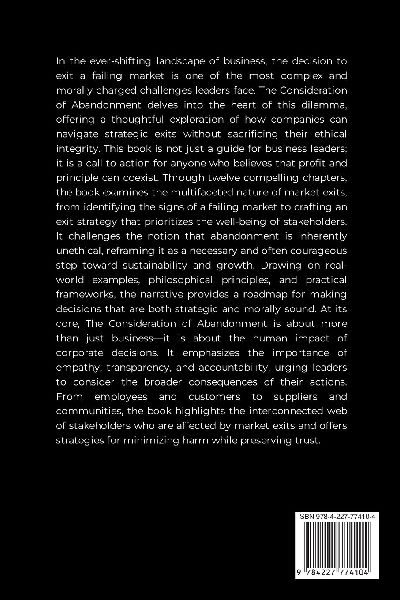 The Consideration of Abandonment 