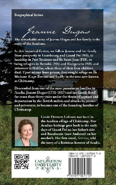 Jeanne Dugas of Acadia, a Novel 