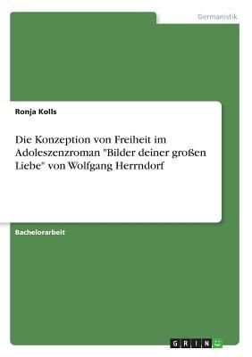 Die Konzeption von Freiheit im Adoleszenzroman "Bilder de...
