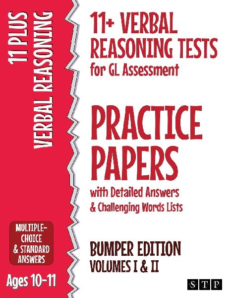 11+ Verbal Reasoning Tests for GL Assessment Practice Papers w...