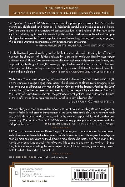 Spartan Drama of Plato's Laws 