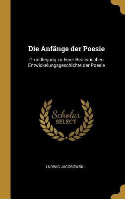 Die Anfänge der Poesie