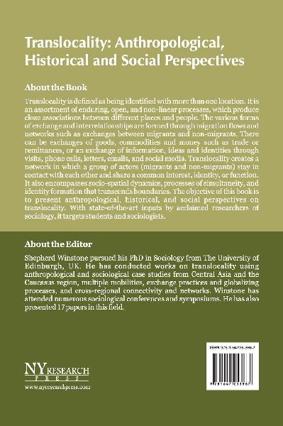 Translocality: Anthropological, Historical and Social Perspectives 