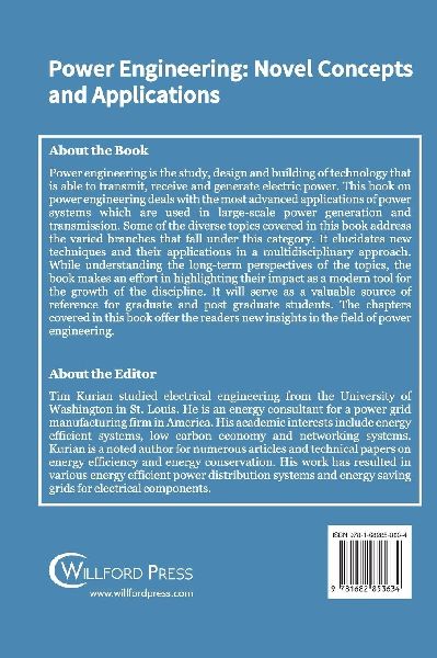 Power Engineering: Novel Concepts and Applications 
