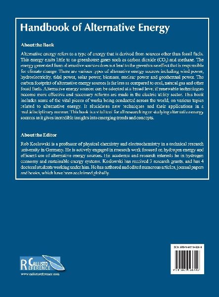 Handbook of Alternative Energy 