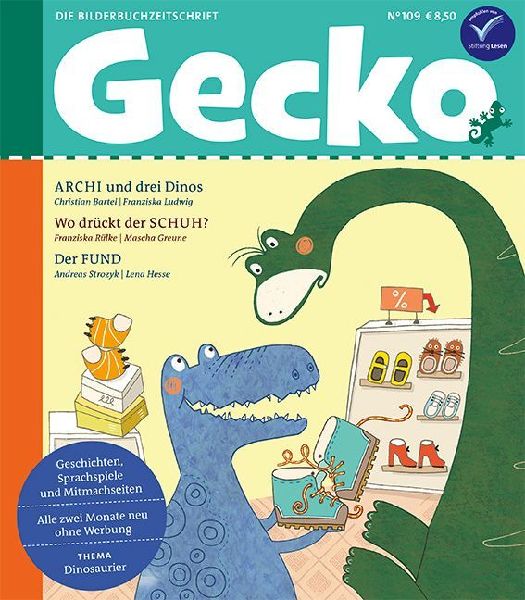 Gecko Kinderzeitschrift Band 109