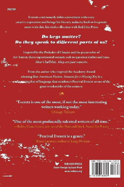 Sonnets for a Missing Key 