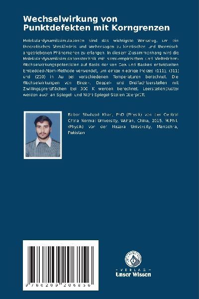 Wechselwirkung von Punktdefekten mit Korngrenzen 
