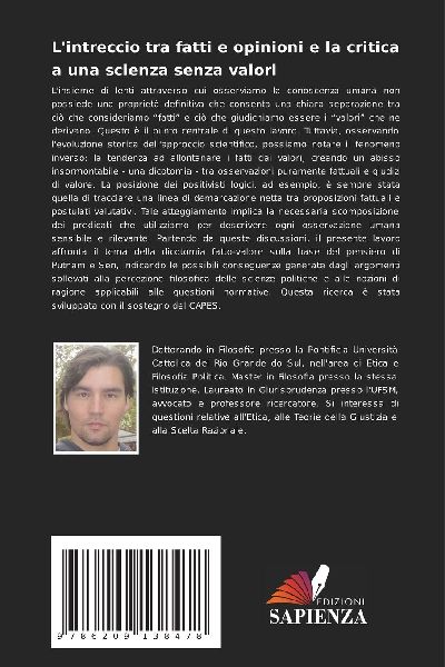 L'intreccio tra fatti e opinioni e la critica a una scienza senza valori 
