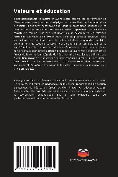 Valeurs et éducation 