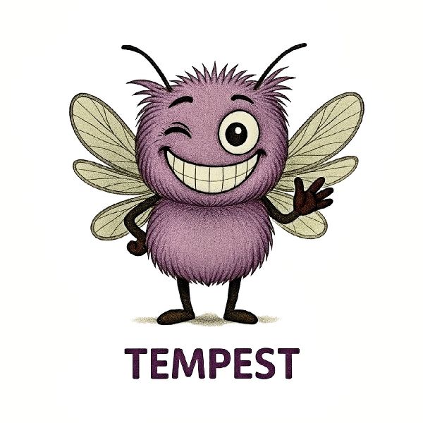 Tempest and the Rainbow Umbrella