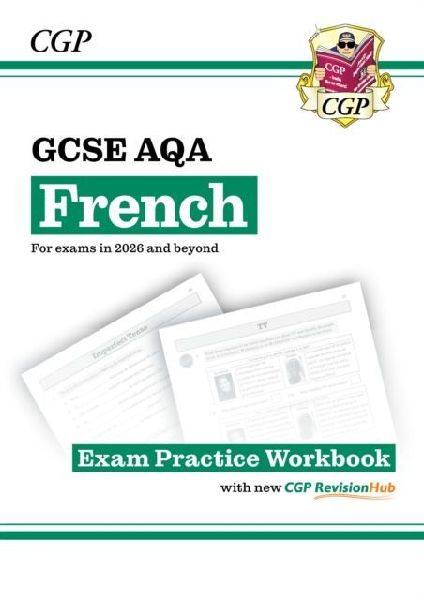 New GCSE French AQA Exam Practice Workbook with CGP RevisionHu...