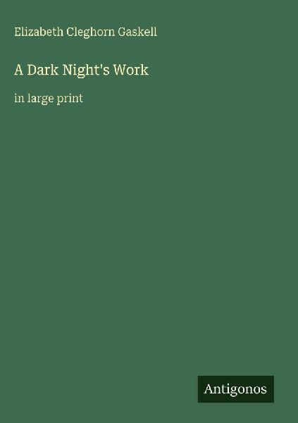 A Dark Night's Work