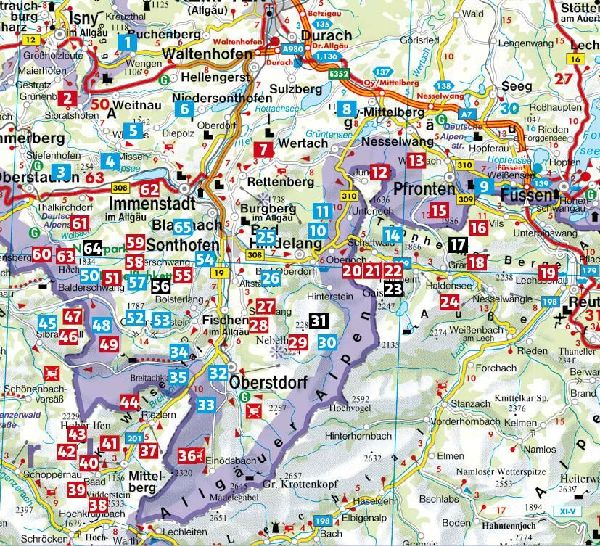 Allgäu - Alpenvorland und Allgäuer Alpen 