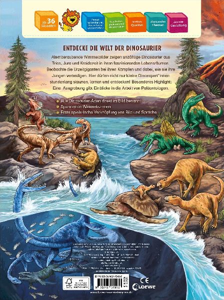 Das große Wimmelbuch der Dinosaurier 
