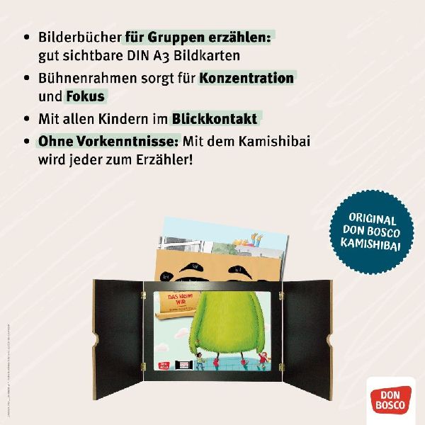 Pippilothek??? Eine Bibliothek wirkt Wunder. Kamishibai Bildkartenset 