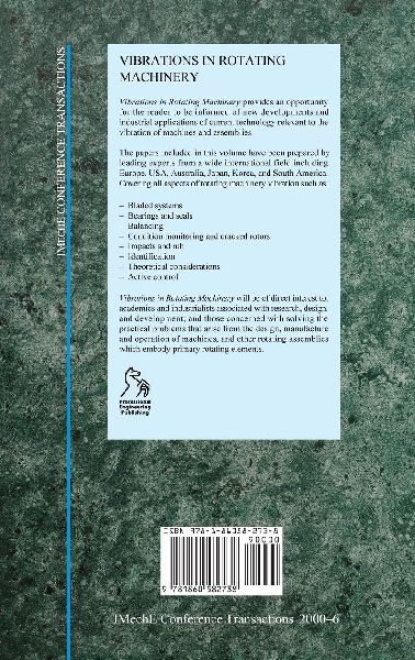 Vibrations in Rotating Machinery 