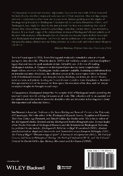 A Companion to Kierkegaard 