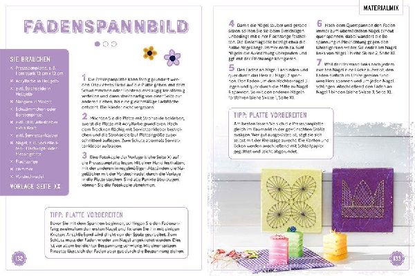 Das Rentner-Bastelbuch. In großer Schrift. 