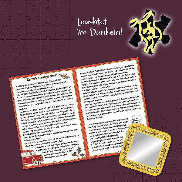 Schule der magischen Tiere - Story Puzzle: Endlich ausgegeistert! 