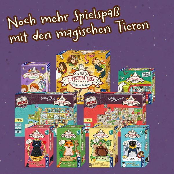 Schule der magischen Tiere - Story Puzzle: Endlich ausgegeistert! 