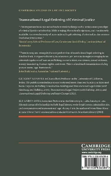 Transnational Legal Ordering of Criminal Justice 