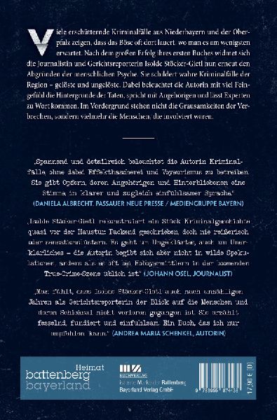 Wahre Verbrechen in Niederbayern und der Oberpfalz 