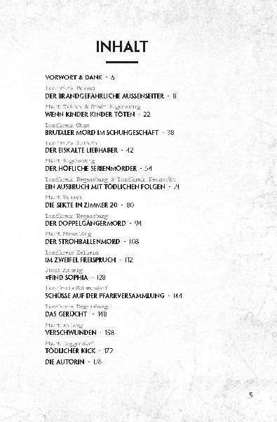 Wahre Verbrechen in Niederbayern und der Oberpfalz 