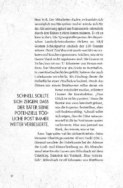 Wahre Verbrechen in Niederbayern und der Oberpfalz 