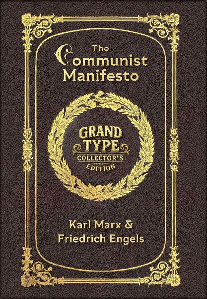 Large Print - The Communist Manifesto - Grand Type Collector&#...