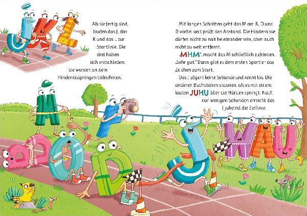 Leselöwen ABC-Geschichten - Alle Buchstaben, fertig, los! 