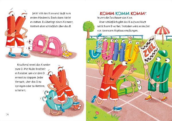 Leselöwen ABC-Geschichten - Alle Buchstaben, fertig, los! 