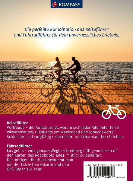 KOMPASS Radreiseführer Moselradweg 