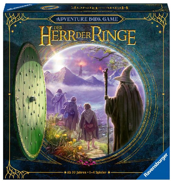 Ravensburger 27533 - Der Herr der Ringe - Adventure Book Game - Kooperatives Strategiespiel für 1-4 Spieler ab 10 Jahren