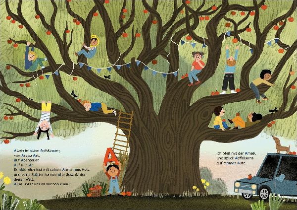 Von Apfelbaum bis Zickzackzauberworte 