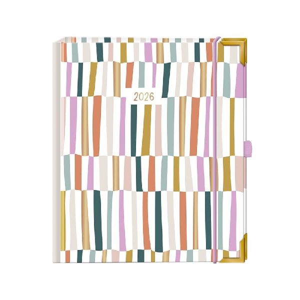 Terminplaner A5 Premium 2026 Bunt
