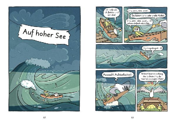 Mein Abenteuercomic - Mops und Kätt fahren ans Meer 