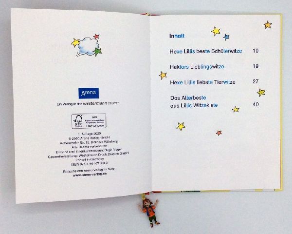 Hexe Lillis lustigste Witze für Erstleser 