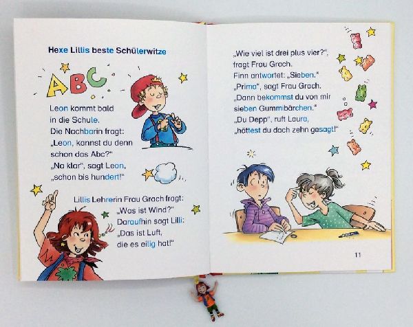 Hexe Lillis lustigste Witze für Erstleser 