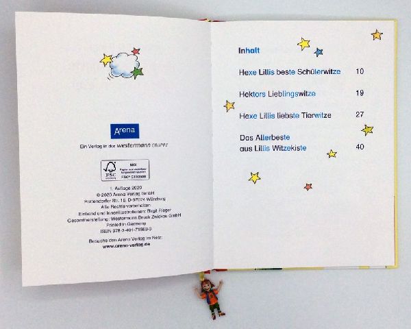 Hexe Lillis lustigste Witze für Erstleser 